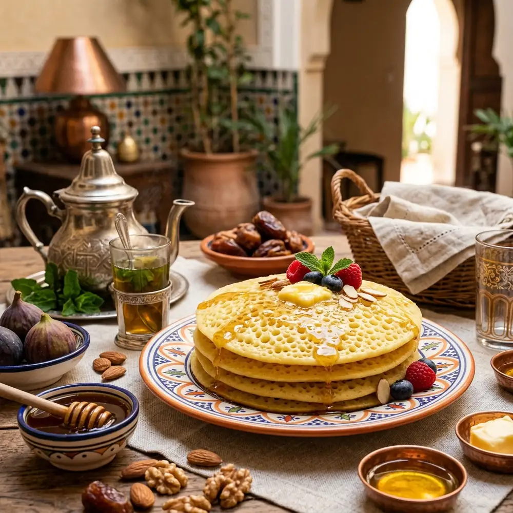 Baghrir: The Thousand-Hole Crepes That Sweeten Moroccan Mornings