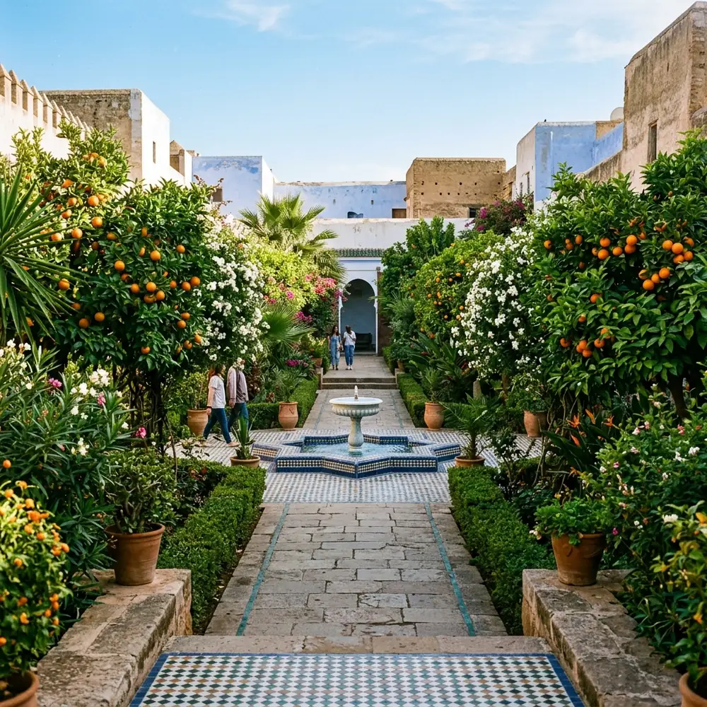 The Andalusian Gardens of Rabat: A Moorish Oasis of Serenity