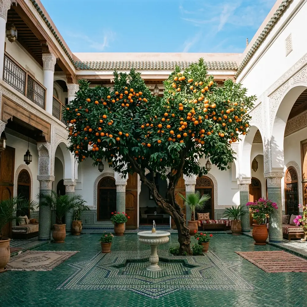 The Bitter Orange Trees: Why the Medina Streets Are Lined with Inedible Fruit
