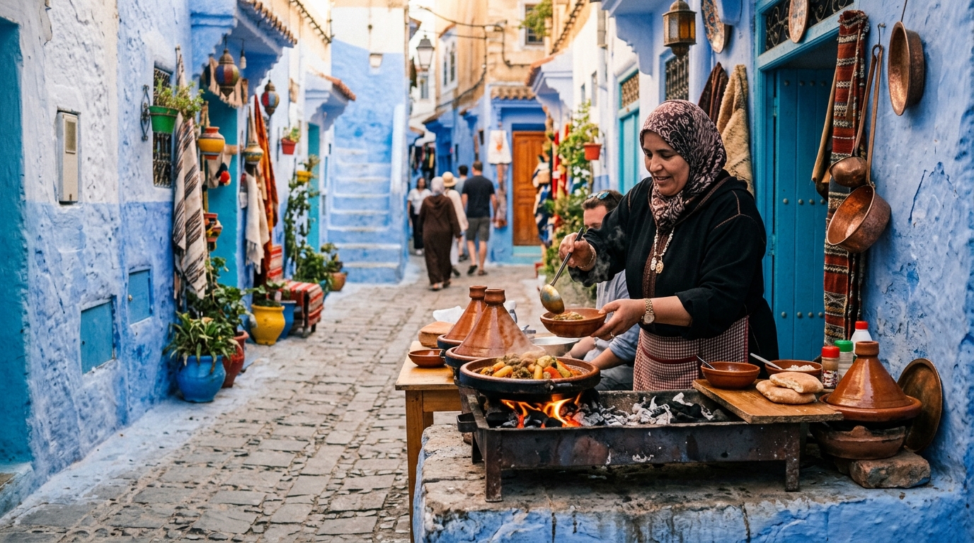 Chefchaouen Food Guide: What to Eat in Morocco's Blue City