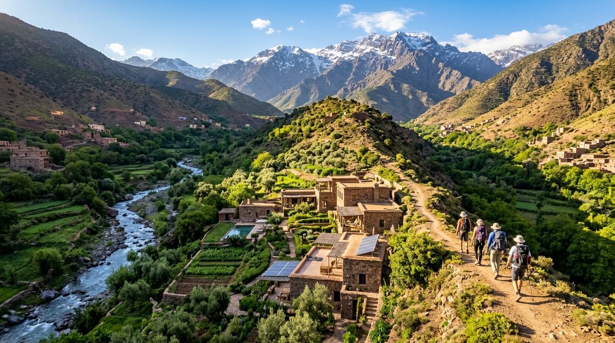 Eco Tourism in the Atlas Mountains: Sustainable Travel, Berber Villages, and Hidden Valleys