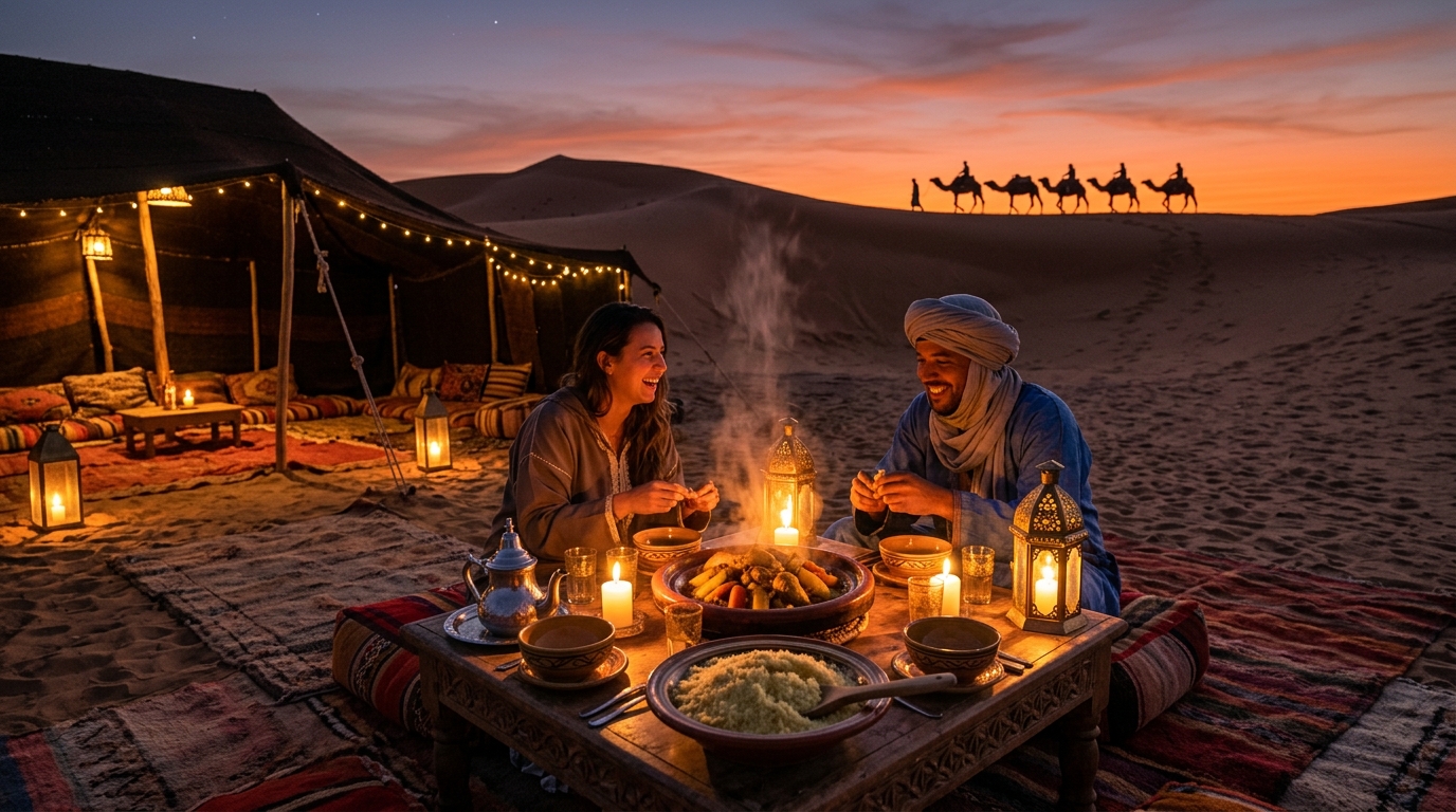 Eating in the Sahara: The Real Desert Food Experience Near Merzouga