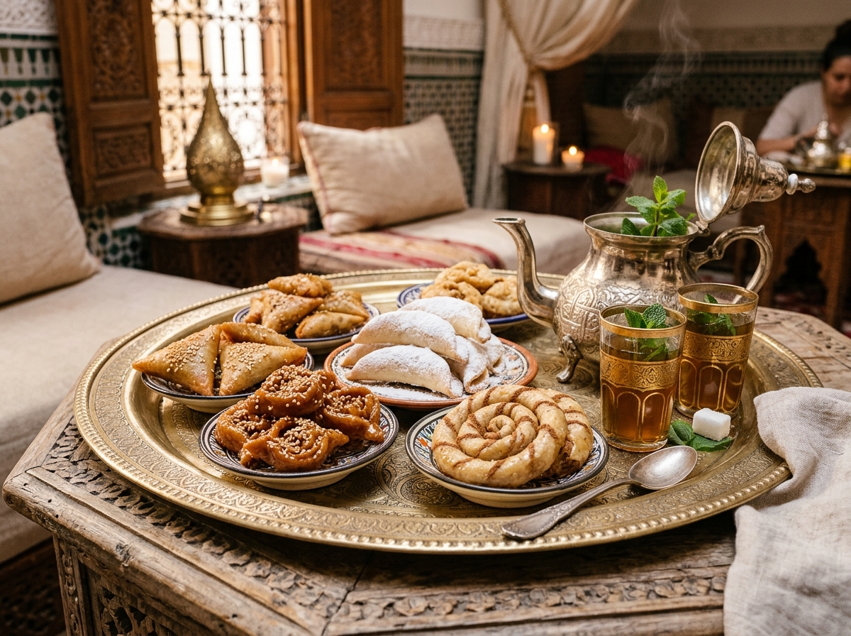 Moroccan Desserts: 12 Timeless Sweet Delicacies from Royal Palaces to Medina Souks