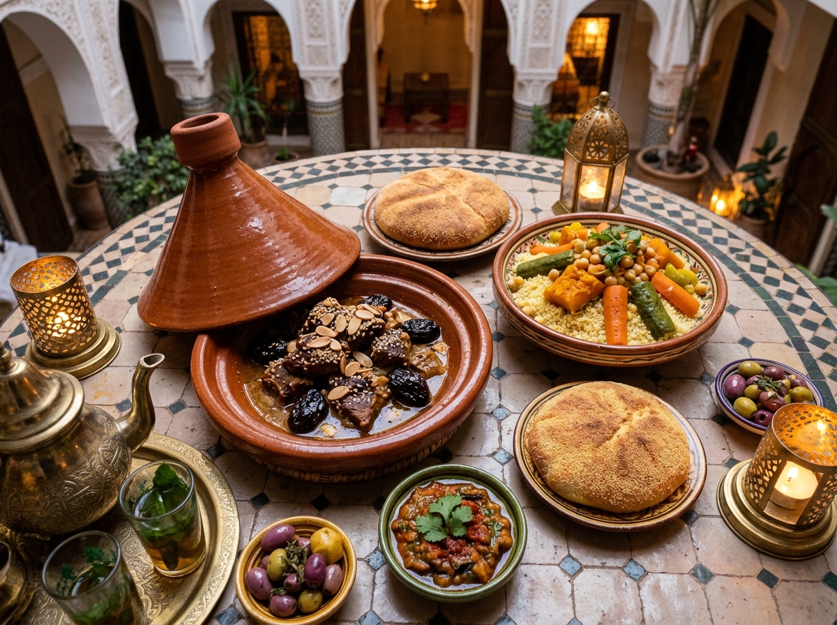 The Soul of Moroccan Food: A Culinary Journey Through 1,200 Years of Heritage