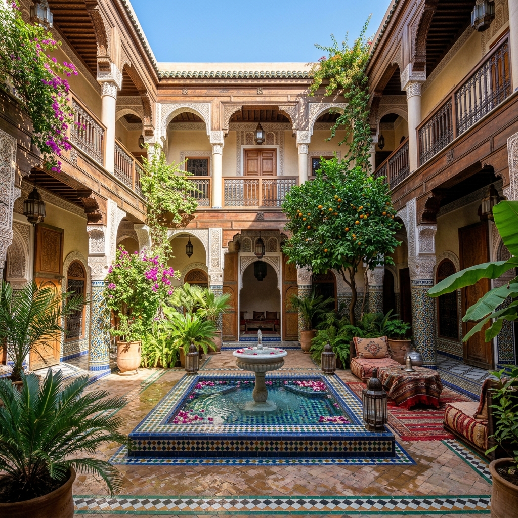 The Riad: What a Traditional Moroccan House Actually Is and Why It's Built Backwards