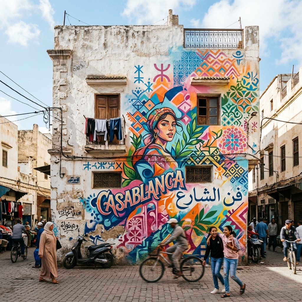 Moroccan Street Art and Contemporary Culture: From Graffiti in Casablanca to Emerging Artists