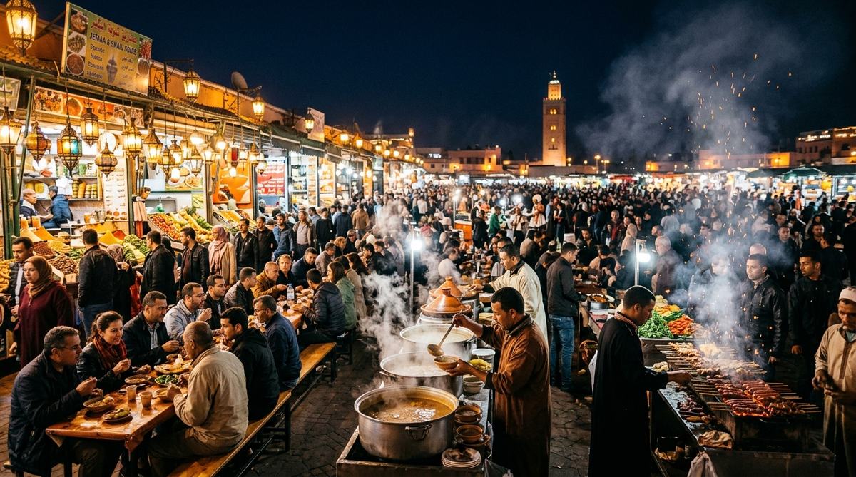 Moroccan Street Food in Marrakech: 15 Essential Bites in Jemaa el-Fna and Beyond