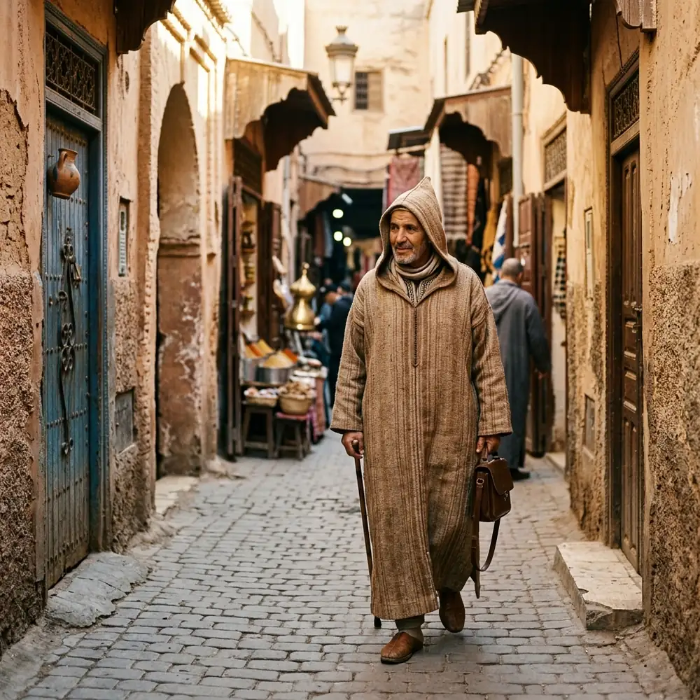 The Djellaba: Morocco's Everyday Garment With a Thousand Social Signals