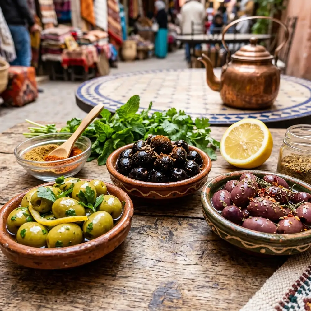 Moroccan Olives: The Eight Varieties on Every Table and What Each One Is Actually For