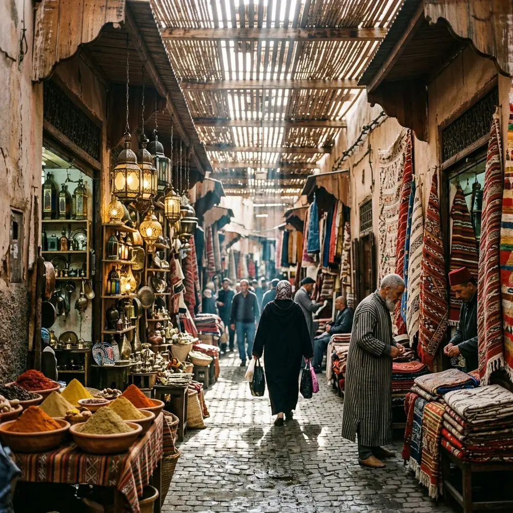 How to Negotiate in a Moroccan Souk: The Darija Phrases That Will Earn You Respect (and Better Prices)