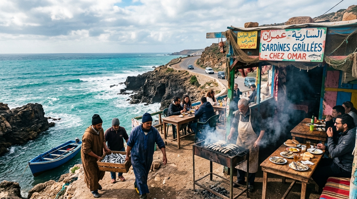 Morocco's Coastal Road Food Guide: Sardines, Seafood and Roadside Gems from Tangier to Agadir