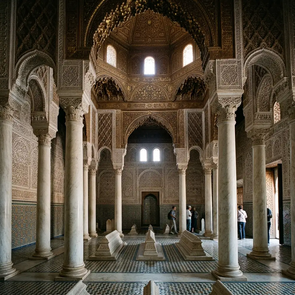 The Saadian Dynasty: Sugar, Gold, and the Marrakech Tombs They Built and Then Someone Sealed Shut