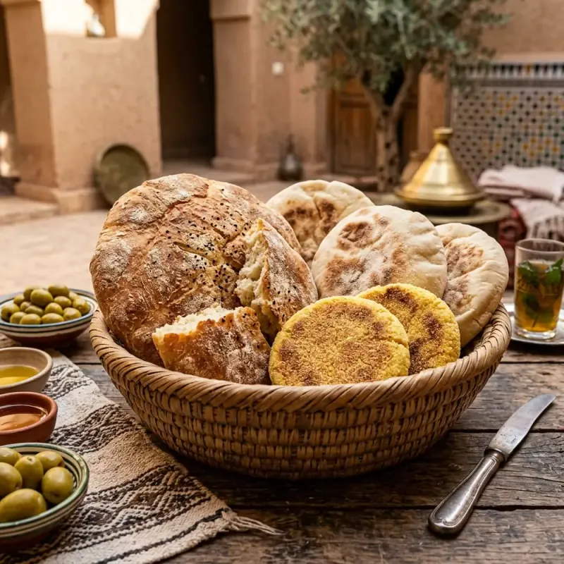 Meloui (Spiral Bread)