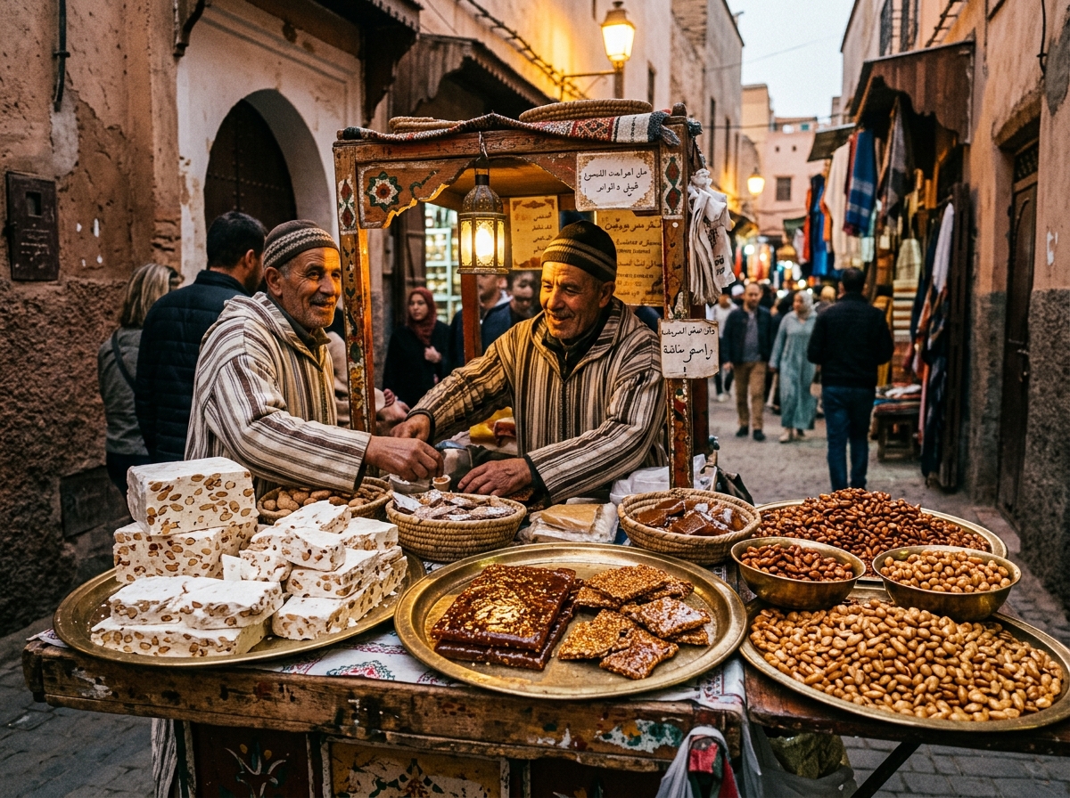 Moroccan Medina Nougat & Toasted Caramelized Nuts: The Sweet Cart Craft