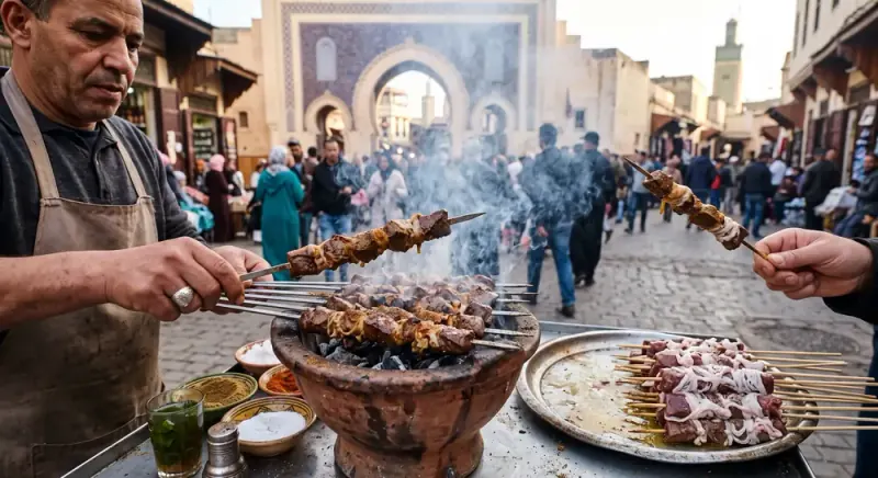 Boulfaf: The Ancient Chemistry of Lamb Liver Wrapped in Caul Fat