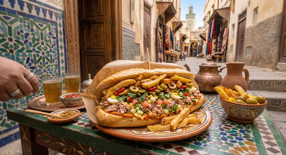 Moroccan Bocadillo