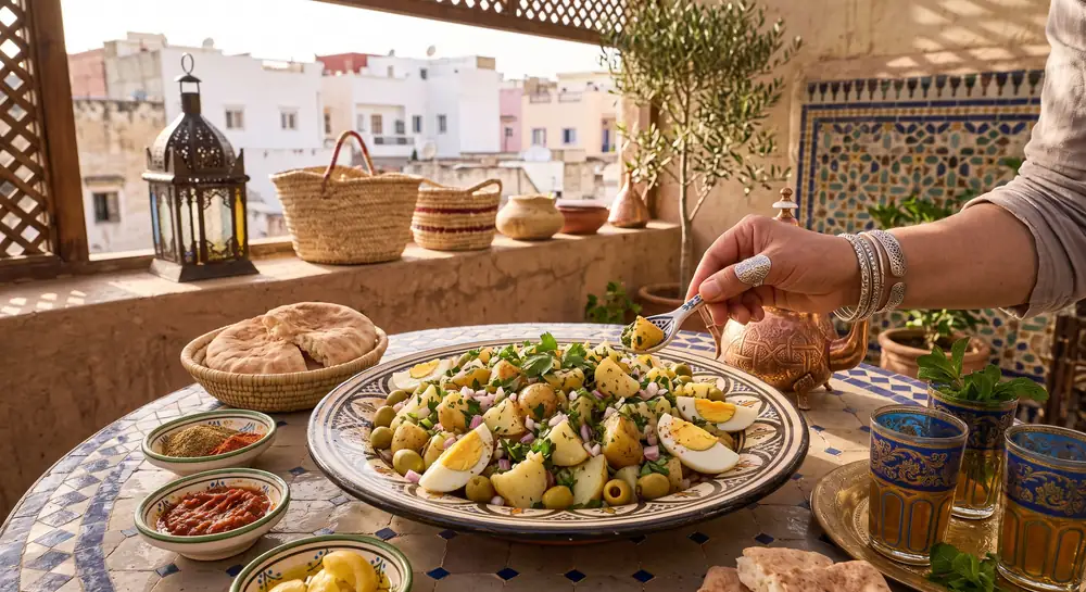 Moroccan Potato Salad