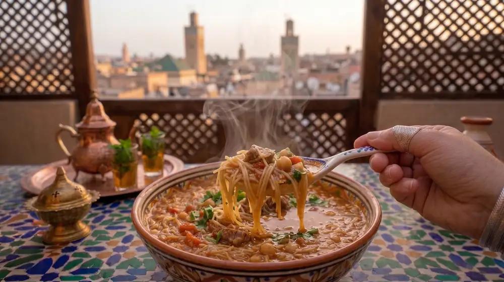 Tomato and Vermicelli Soup (Chorba)