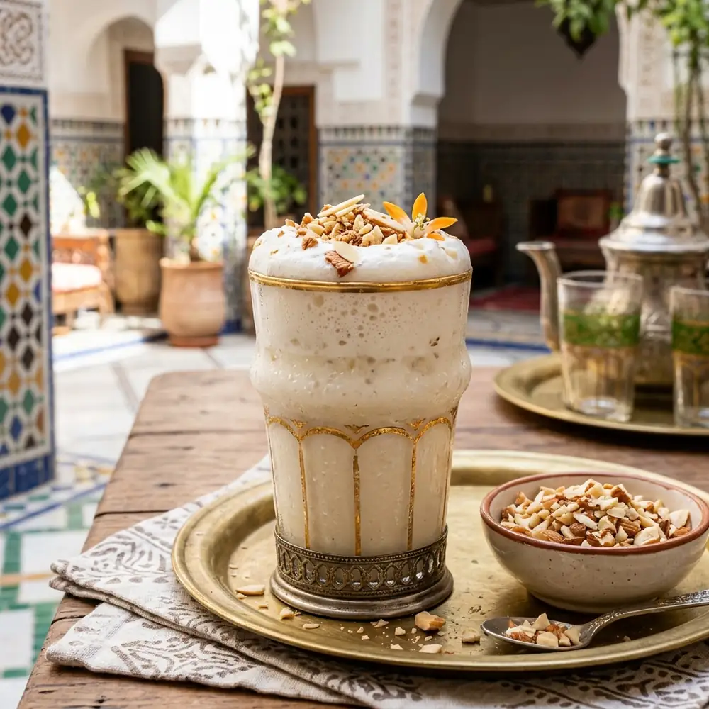 Moroccan Almond Milk (Jus d'Amande)