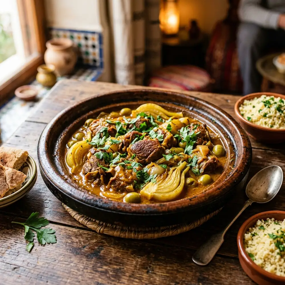 Meat and Fennel Tajine