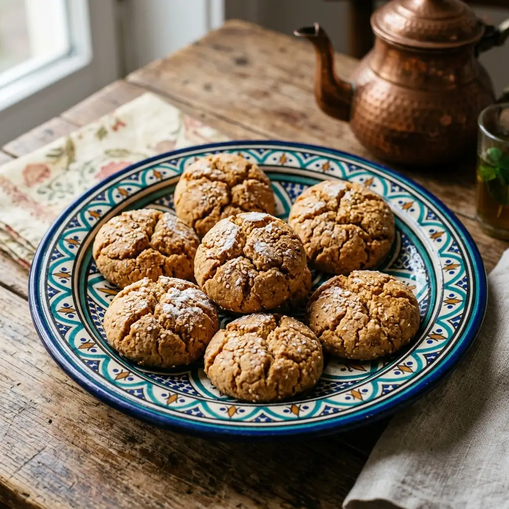 Ghoriba Bahla (Cracked Shortbread)