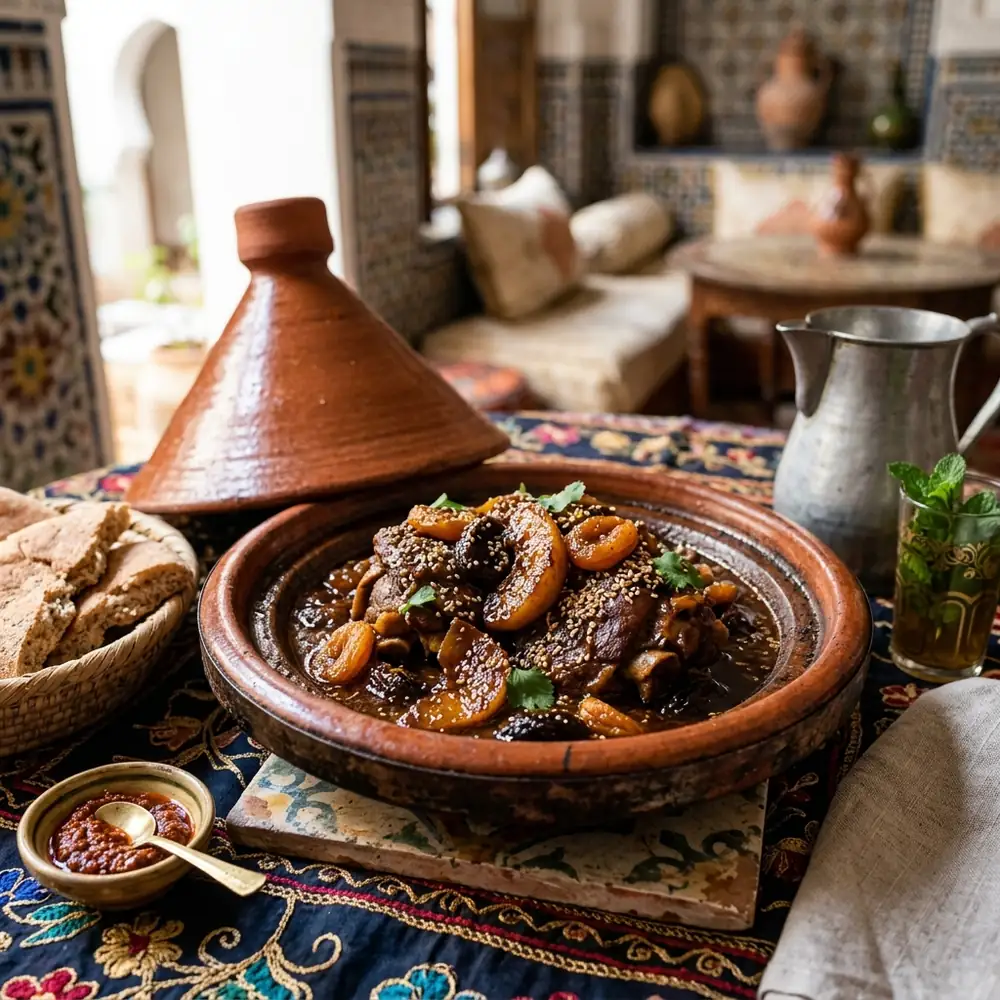 Lamb Tagine with Quince