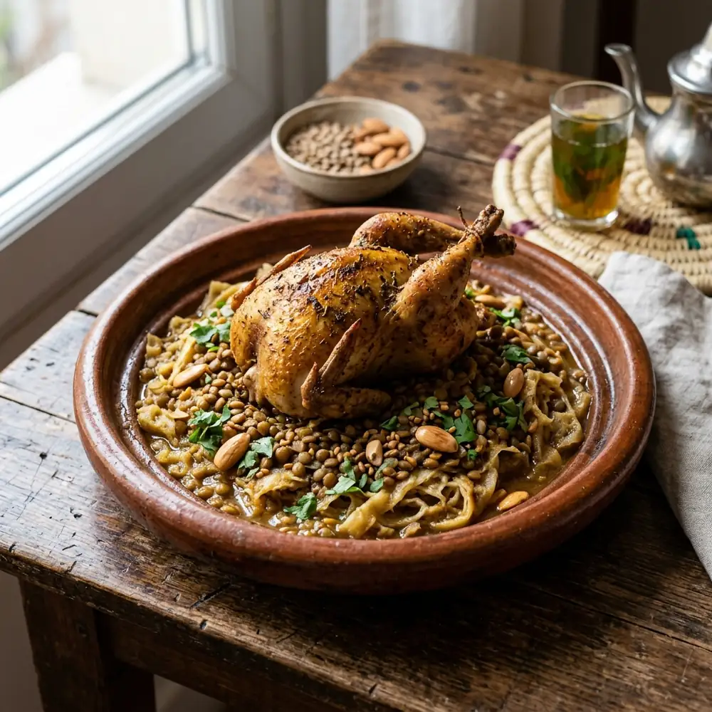 Rfissa with Quail