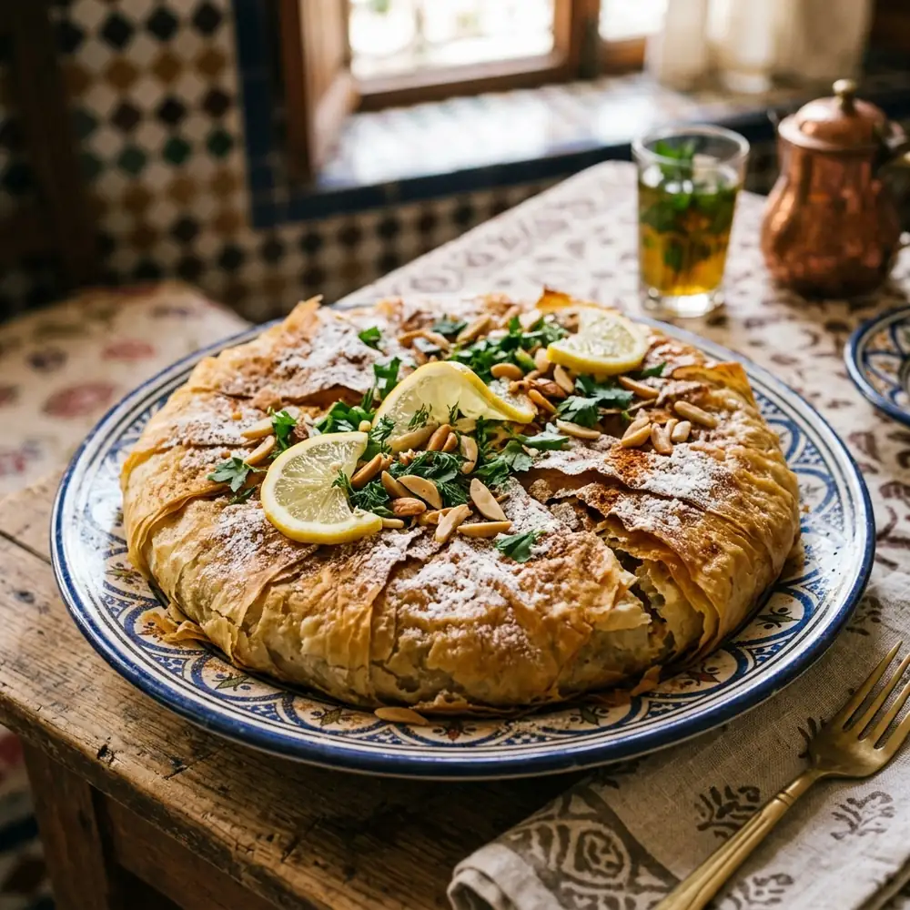 Seafood Pastilla